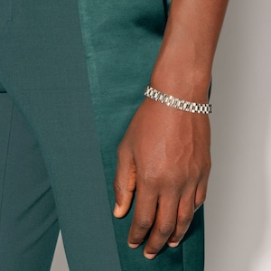 AMBUSH アンブッシュ Rollie Chain Bracelet シルバー Ambush-rollie-chain-bracelet - Etsy