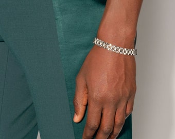 アクセサリー AMBUSH Rollie Chain Ring Silver Ambush | Rollie Chain Ring | Rings | Cruise Fashion