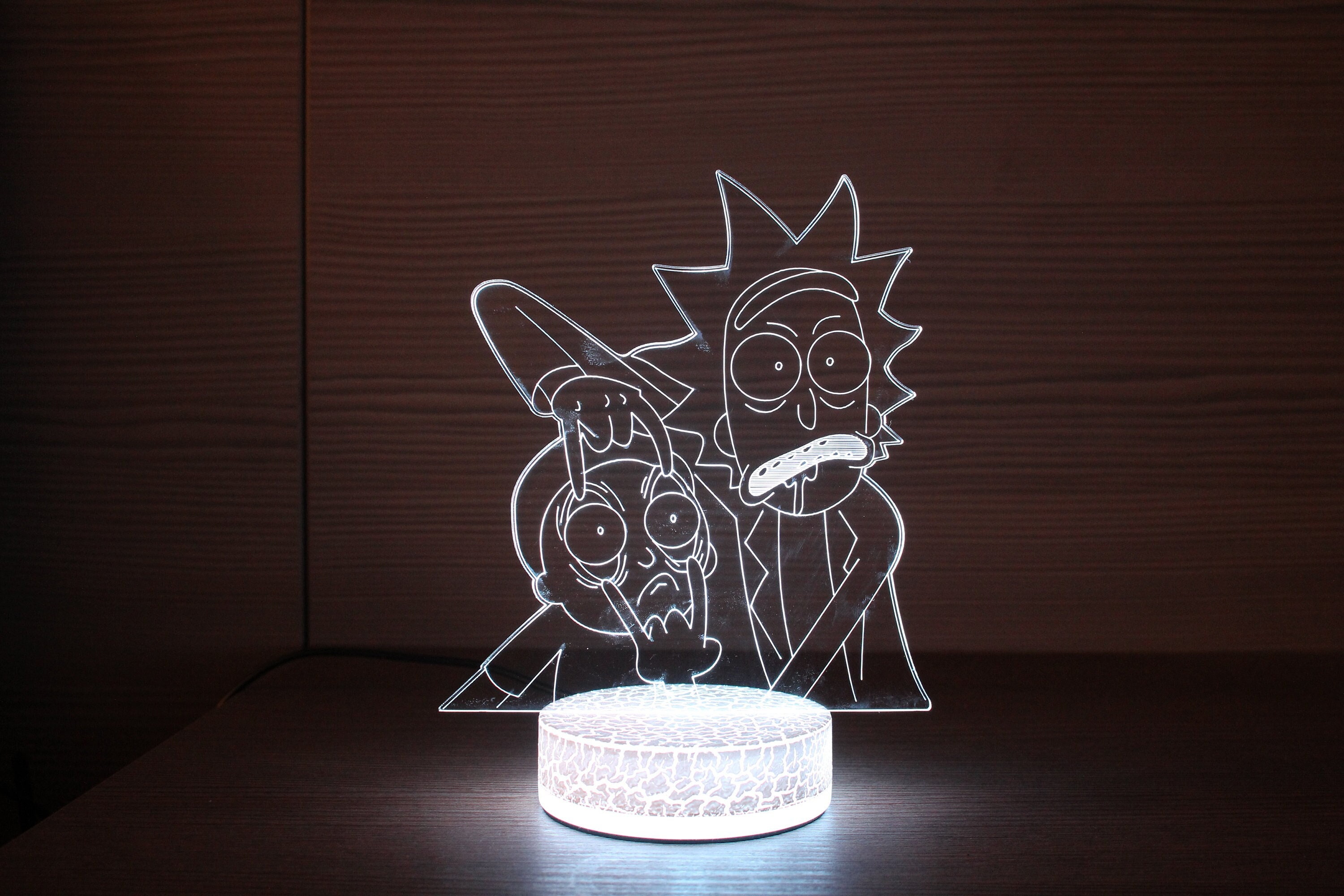 Paladone Products Rick and Morty 3D Icon Light Morty 10 cm Lamps Lights 