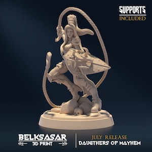 Female demon Dungeons and Dragons Miniature Sister of Mayhem D DnD succubus miniature  DnD mini Female succubus miniature Female Demon