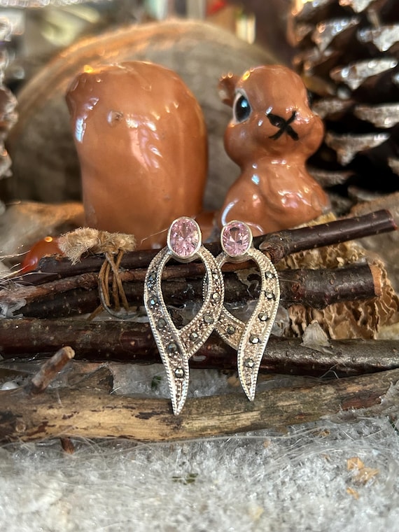 Marcasite & 925 sterling - Gem