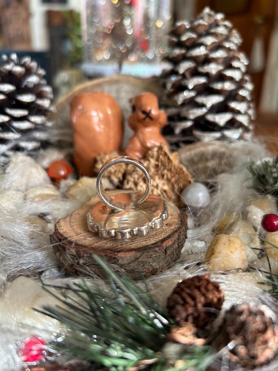 925 Sterling Ruby zoisite Adj ring - image 4