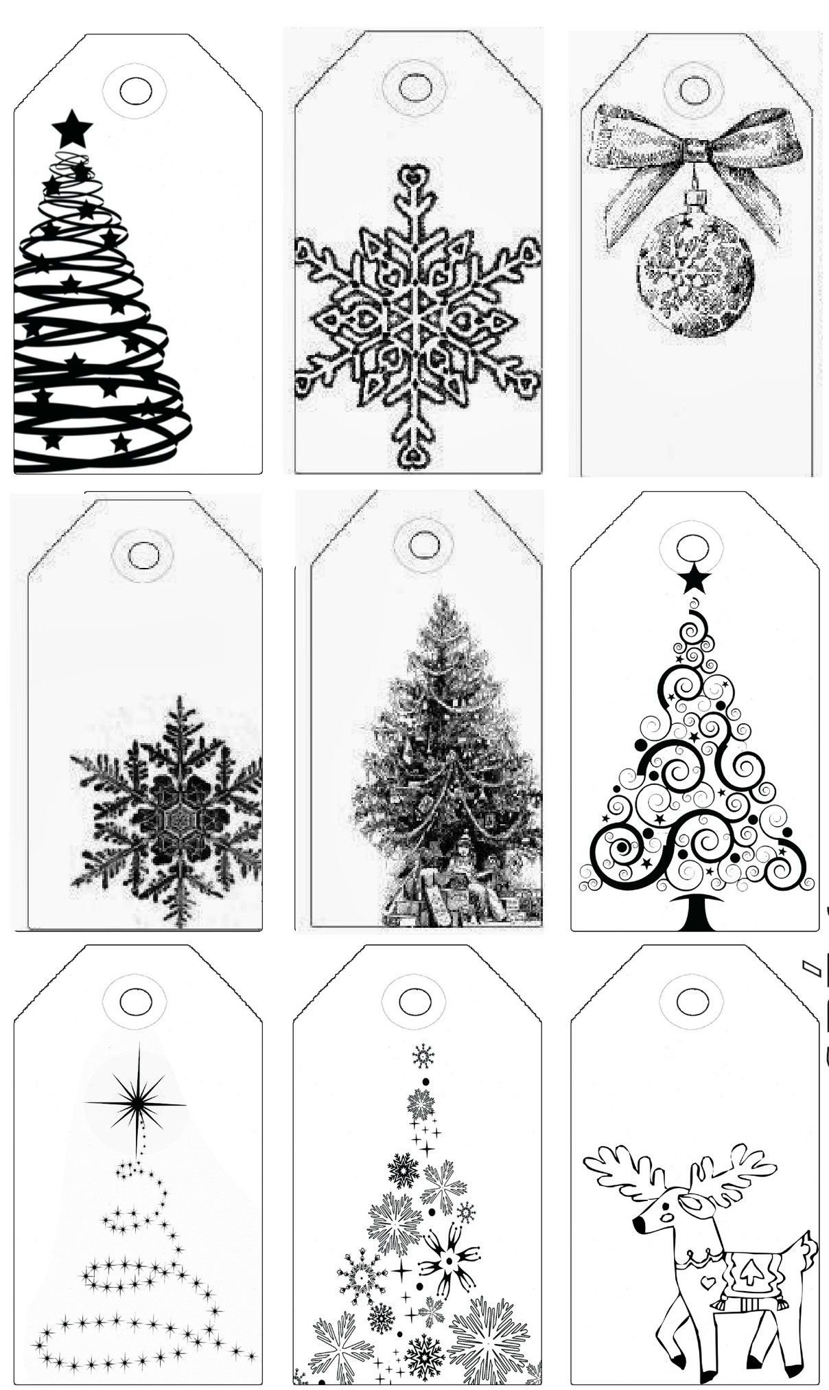 Christmas Gift Tags Svg, Christmas Gift Label Svg, Holiday Gift Tag Svg