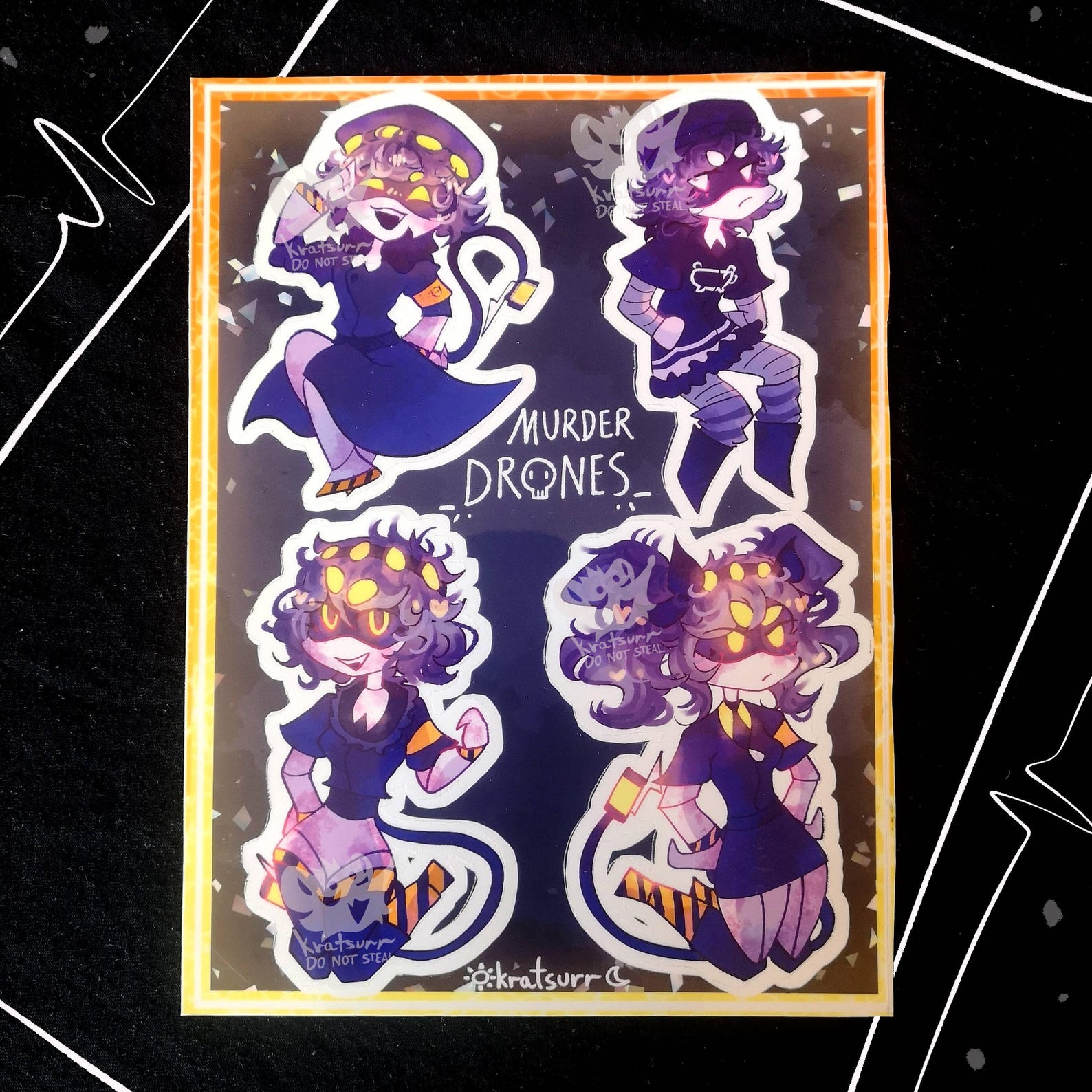 Murder Drones Sticker Sheet - Etsy