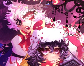 Bungou Streuner Hunde Fyolai Print | Fjodor Dostojewski & Nikolai Gogol