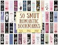 Smut Slut Bookmark Bundle, Cute Bookmark, Spicy Bookmark SVG PNG Bundle, 50 Bookish Bookmarks, Printable Bookmarks PDF, Gift for Book lovers
