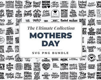 Pacote de arquivos SVG para o Dia das Mães, SVG de Mãe, SVG de Mamãe, SVG Floral, SVG "Amo a Mamãe", SVG "Melhor Mãe do Mundo", SVG para Camiseta de Mãe, SVG de Presente para a Mamãe, Arquivo de Corte para Cricut