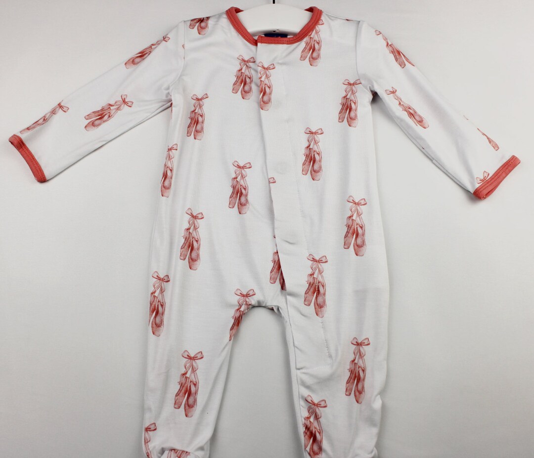 Ballet Slipper Onesie Etsy