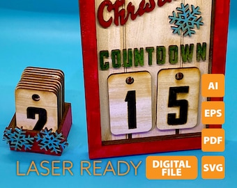 DIGITAL FILE - Christmas Countdown
