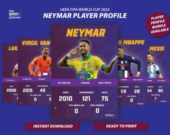 Neymar Wallpaper - Etsy Neymar Wallpaper - Etsy