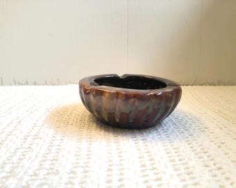 ヴィンテージの青灰色陶器製灰皿 - Etsy 日本