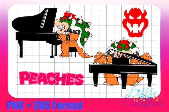 Bowser - Peaches (Piano Tutorial Lesson)