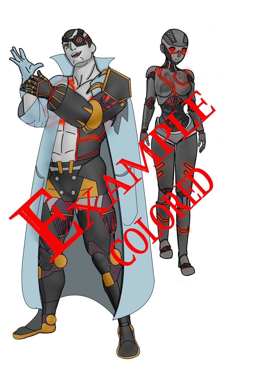 Custom Character Commission - Etsy