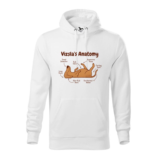 Vizsla anatomy hoodie, unicorn shirt, savage shirt, mens hoodie, hoodie for women, funny shirt, quote tshirt