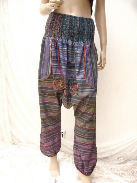 Cotton Harem Pants, MANDALA Harem Pants, Deadstoc… - image 3