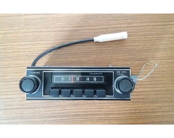 Clarion AM Car Radio 70's, Autoradio Vintage, Japan Old Car Radio, clarion autoradio