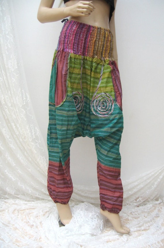 Cotton Harem Pants, MANDALA Harem Pants, Deadstoc… - image 5