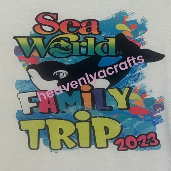 Sea World Family Trip