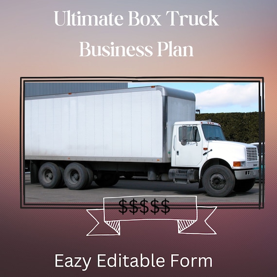 trucking business plan pdf
