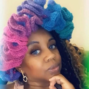 Focus'd Ruffle Hat- MADE TO ORDER