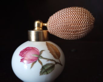 Atomiseur de parfum en porcelaine royale bavaroise vintage estampillé