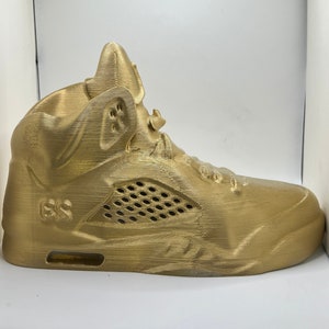3D Printed Shoe sculpture | AJ 5 shoe decor | Gifts for Him | Gifts for Her | Unique Gifts
