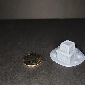 Crates With Bags - 3D Printed Resin Crates - DnD Tabletop Game Decor - Diorama Decor