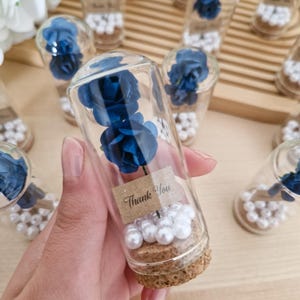 Blaue Rose mit weißen Perlen, Hochzeit Geschenk, Hochzeit Geschenk, Andenken an die Braut, Andenken an die Braut, Geburtstagsgeschenk