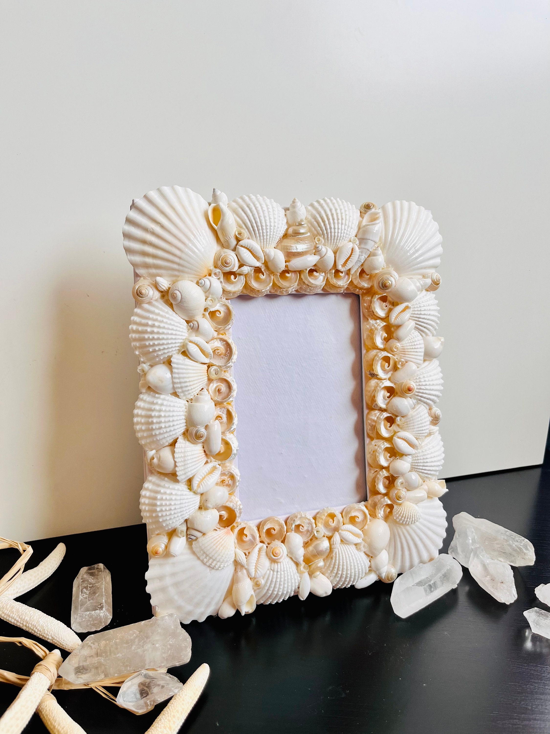 Seashell Photo Frame Etsy