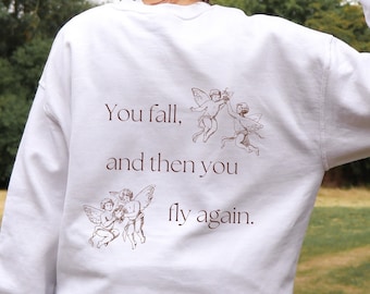 Cherub Sweatshirt, Cherub Crewneck, Cupid Sweatshirt, Y2K Clothing, Vintage Cherub Sweatshirt, Soft Girl Sweatshirt, Cherub Shirt, Cute Girl