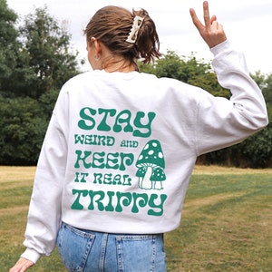 Mushroom Shirt, Trendy Sweatshirt, Hippie Shirt, Plant Lover Gift, Mushroom Aesthetic, Nature Lover, Shroomish, Little Mushroom, Cute Shirt
