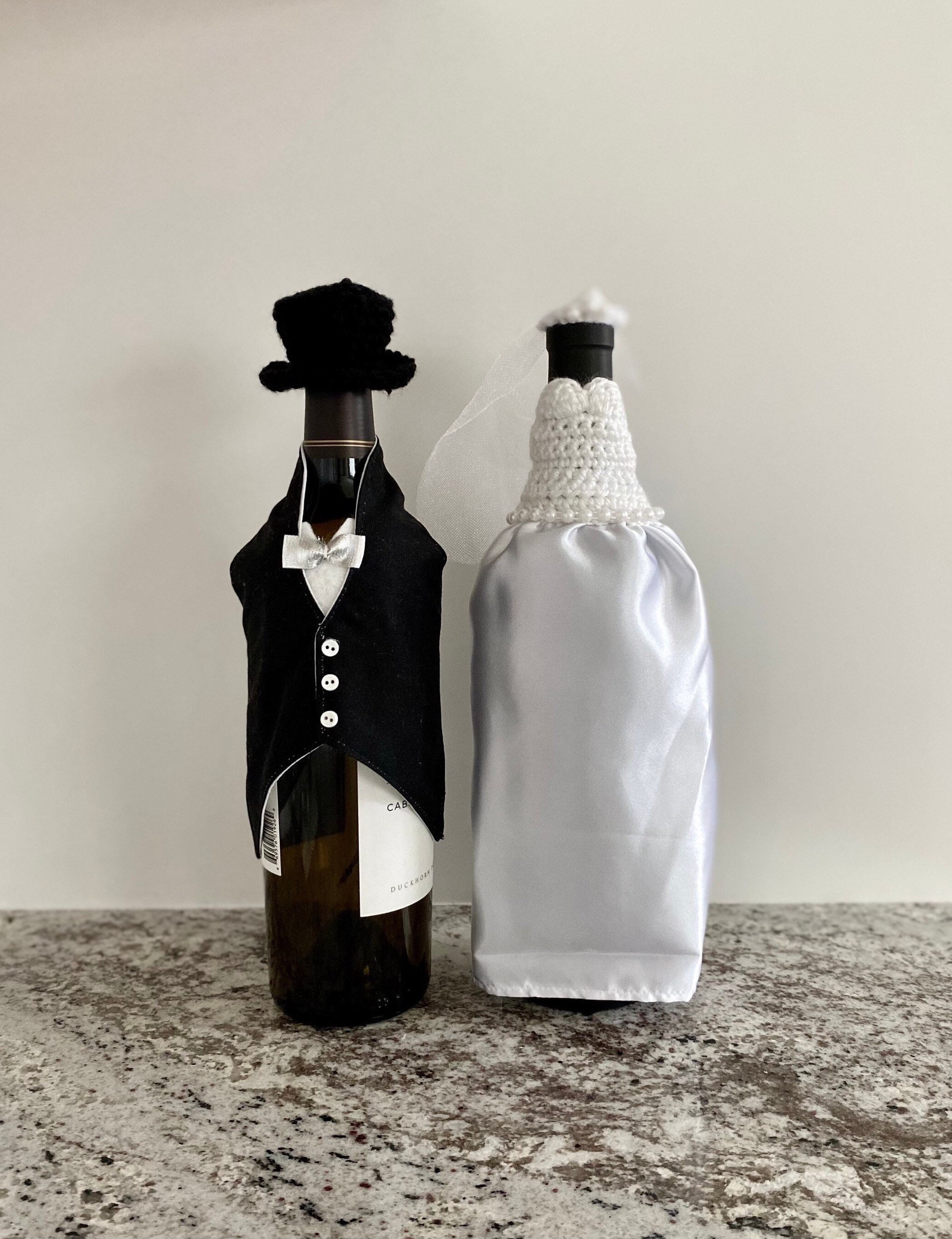 Wine Bottle Tuxedo Pattern