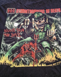 S.O.D. Stormtroopers of Death Vintage Xl Long Sleeved Shirt - Etsy