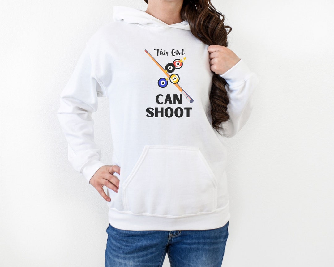Billiard Player Sweatshirt Hoodie for Women Pool Player Billiard