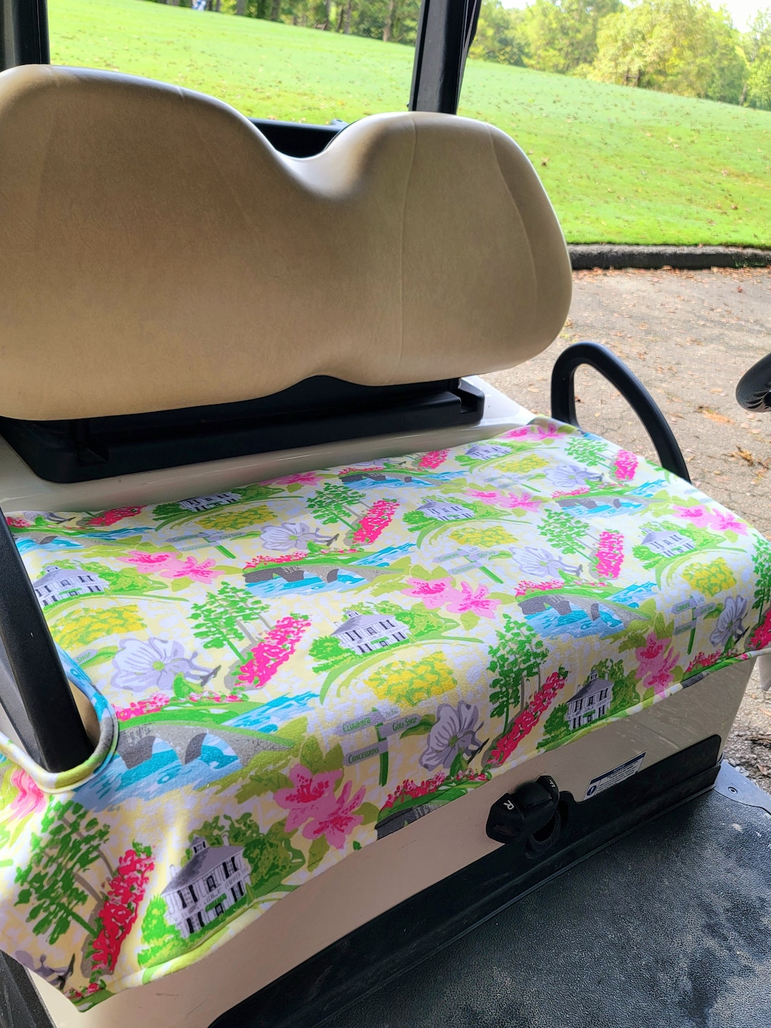 Golf Cart Seat Cover in at the Masters Fleece Golf Cart Seat Blanket