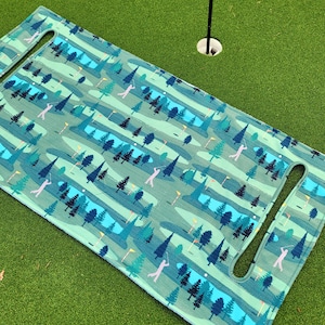 Golf cart seat cover in Fairway Golfer golf cart seat blanket with or without terry cloth back reversible seat cover golf accessories