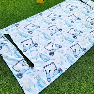 Golfcart seat cover in Caddy Shack golf cart seat blanket with or without terry cloth back reversible seat cover golf accessories
