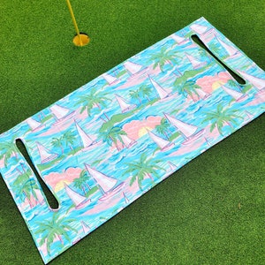 Golf cart seat cover in Changes in Lattitude fleece golfcart seat blanket with or without terry cloth reversible seat cover golf accessories