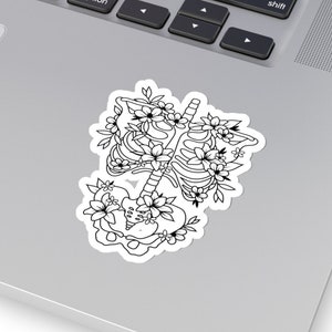 Skeleton Human Anatomy Sticker