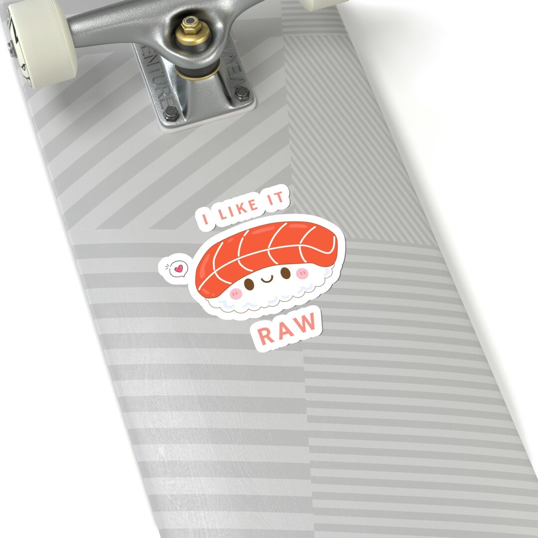 Raw Sushi Sticker - Etsy