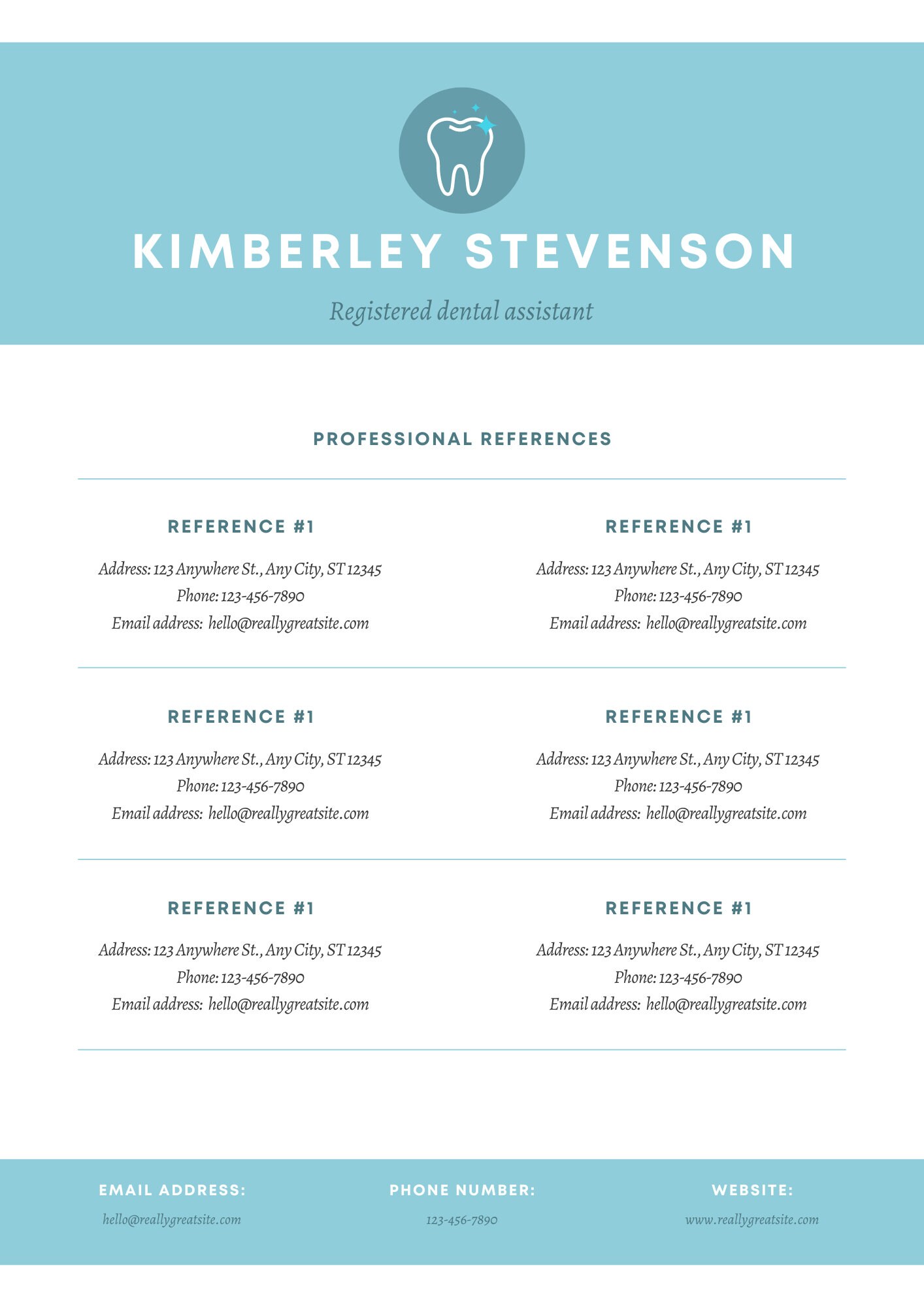 How To Create My Own Resume Template In Word