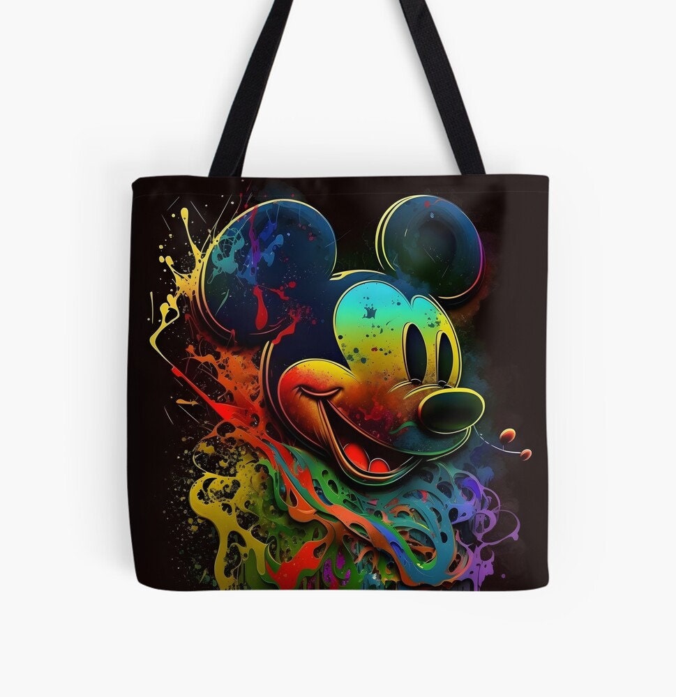 Mickey Mouse Full of Colorful Detailed Vivid Colorful Mickey - Etsy