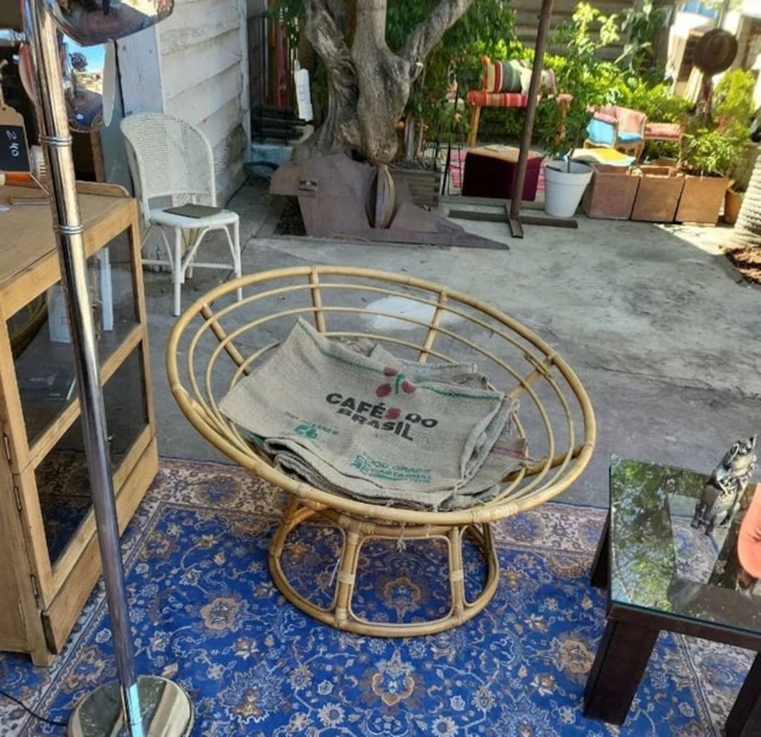 Cane Papasan Chair Etsy