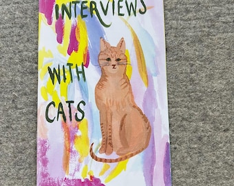 Interviews with Cats | Zines | Cat Zine | Art Zine