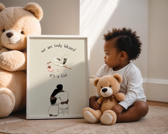 → View on Etsy: It's a Girl" Stork Digital Print | Baby Announcement Art | Nursery Wall Decor | Instant Download It's a Girl" Stork Digital Print | Baby Announcement Art | Nursery Wall Decor | Instant Download