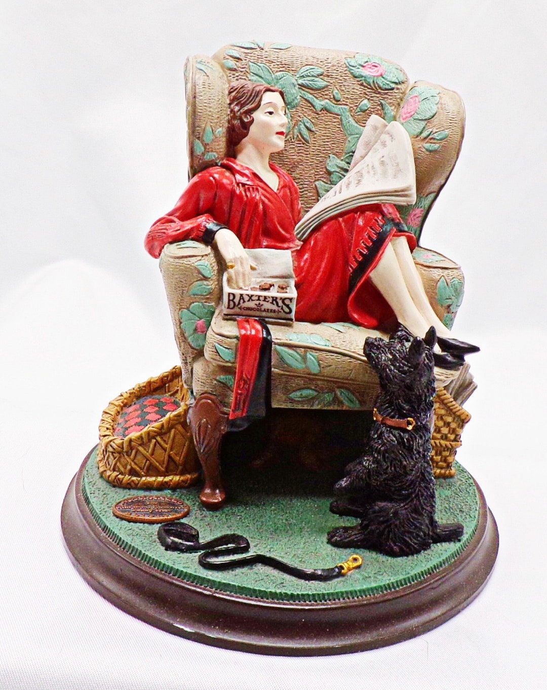 Norman Rockwell Figurine Beautiful Dreamers Collection Premier Issue