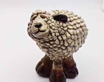 John Raya "Beasties" Sheep Figurine Farm Life Series Resin Figurine