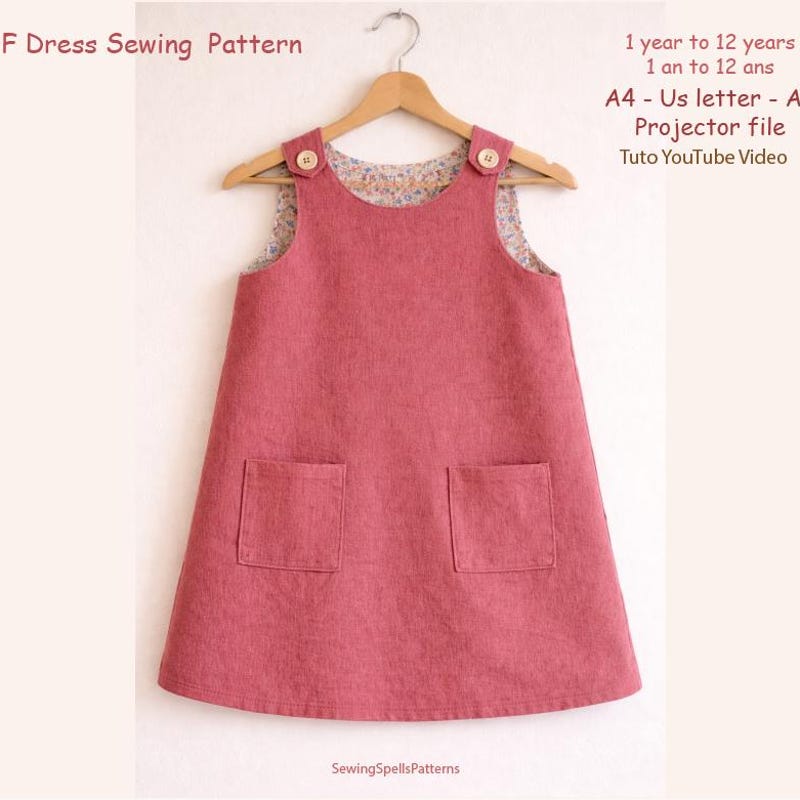 Dress Easy Digital Pattern - Etsy