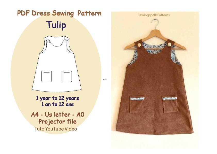A Line Jumper Pattern - Etsy A Line Jumper Pattern - Etsy