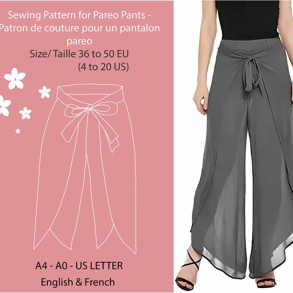 Create Your Style: Easy Pareo Pants Sewing Pattern